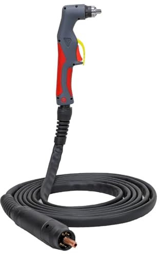 Découpeur plasma numérique, Torche de découpe plasma Arc PT60 non HF 60A utilisée par CUT55CNC et CUT60CNC pour l'acier inoxydable, l'acier allié(PT60)