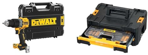 DEWALT DCD805NT-XJ 18V XR Brushless Hammer Drill Driver - Bare Unit + Suitable Power Tool Accessory