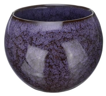 QUARKZMAN Handgefertigte Teeschalen 150ml / 5oz Brennwechsel Chinesische Japanische Teetasse Keramik Gong Fu Teeset für Büro Zuhause Geschenke, Lila