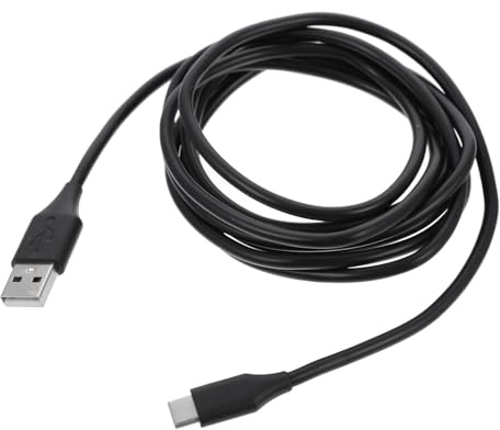 NUOBESTY Gamepad-laddkabel USB-laddare för spelkontroll ersättning datakabel med överspänningsskydd för gamepads hemma, bil eller resor