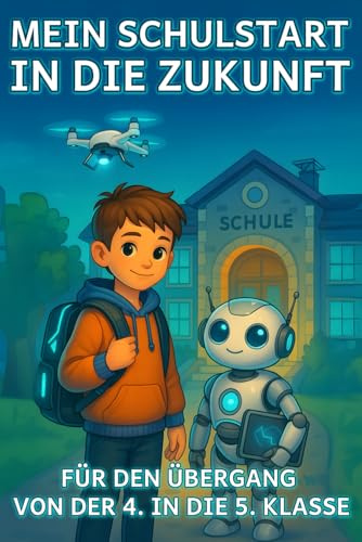 Mein Schulstart in die Zukunft – Für den Übergang von der Grundschule zur weiterführenden Schule: Stärkendes Mitmachbuch für Jungs zum Schulwechsel | ... Robotern & Motivation für die neue Schule