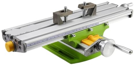 Fresadora, Mesa compuesta 6330, mesa de trabajo con corredera transversal for fresadora y taladradora, multifunción, ajustable en XY.
