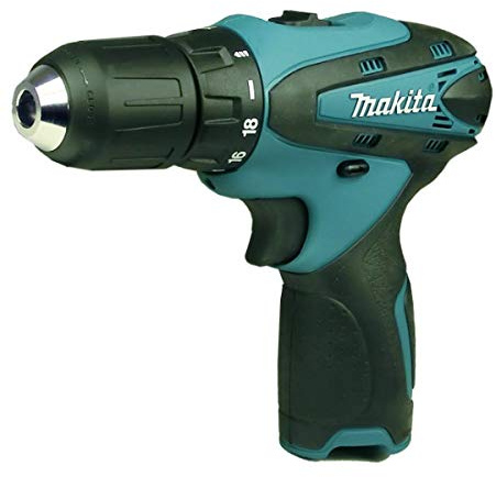 Makita DF 330 D Li-Ion Akkuschrauber 10,8 V grün mit 1 x Makita BL1013 Akku, ohne Ladegerät, ohne Box)