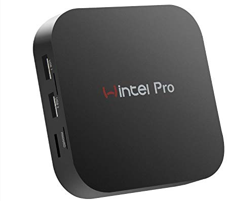 Mini PC W8 Pro Intel x5-Z8350 HD Graphics Fanless Mini Desktop Computer Windows 10 Pro 64-bit 2GB/32GB 4KHD Dual Band WiFi AC/Bluetooth 4.0