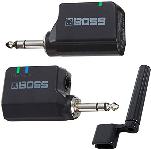 BOSS WL-20 Wireless Funk-System für Gitarre + keepdrum universal Saitenkurbel