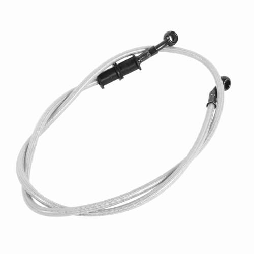 Motorrad Bremsschlauch, 500mm-1200mm Stahl Ölschlauch, geflochtene Bremsleitung für Enduro, Motocross und Alltagsgebrauch