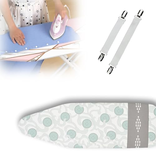 Ricambio Copri Asse Da Stiro, Copriasse Da Stiro Di Ricambio Termoriflettente, Ricambio Copri Da Stiro Con Rete Di Protezione E Clips Di Fissaggio, per Le Famiglie, Facile Da Installare ( Color : J ,