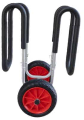 Fenteer Stand Paddle Board Transportwagen Surfbrettträger, Einzel-Paddle-Board
