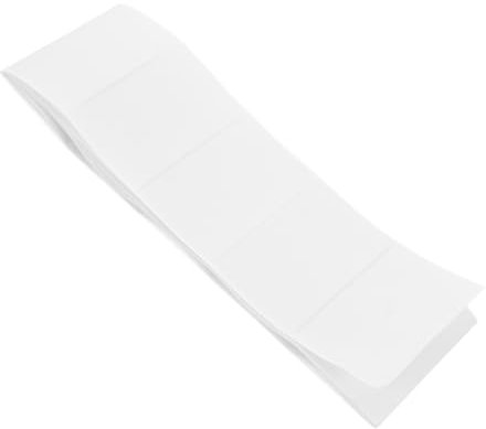 LALAFINA 100 Stück Selbstklebende Versandetiketten 80 X 50 Mm Abgerundete Ecken Weiß Aufkleber-druckerpapier Für Adressanhänger