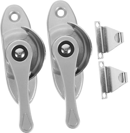 Zerodeko 2Pièces Serrures De Fenêtre Coulissantes Verrous De Châssis Pour Garçon Fille Installation Facile Pour Fenêtres Anciennes