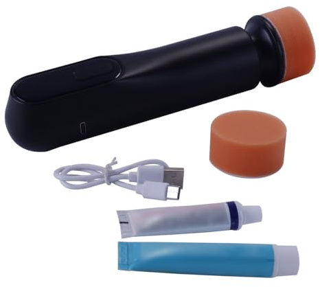 Enwye Kit De Polisseuse De Voiture, Réparation Des Rayures, Machine De Nettoyage De Film D'huile De Fenêtre, Machine De Polissage Sans Fil Rechargeable Portable, Pare-brise.