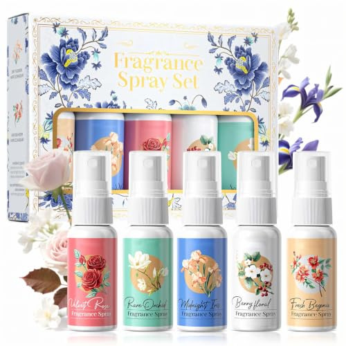 Coffret Parfum Femme, Brume Parfumée Femme, 5 * 35ml