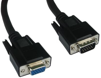 kenable SVGA Moniteur d'extension Rallonge câble HD15 15 Broches Cordon Mâle Vers Femelle 5 m Noir [5 mètre/5m]