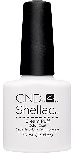 New CND Creative Shellac UV3 Power Polish - Cream Puff 7.3ml