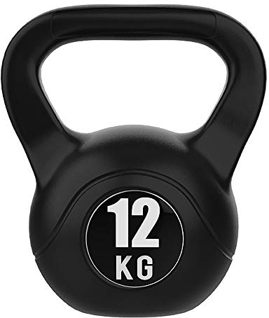 Kettlebell Gewichte 2-12 kg Sporttraining Umweltfreundliches Fitnessgerät Workout für Heimgymnastik,8kg