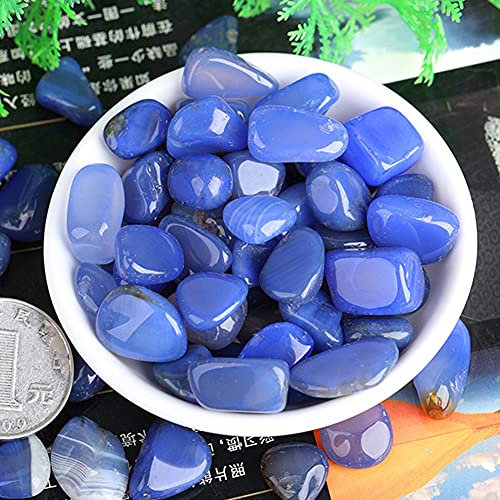 FUNAT Guijarros Decorativos para Plantas en Macetas de Jardín de Acuario, 500g Guijarros de ónix para Caminos, Jardines, Acuarios