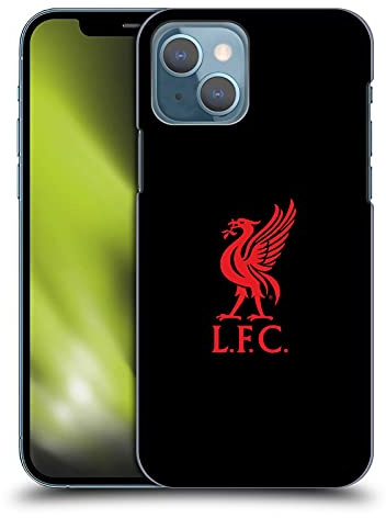 Head Case Designs Offizielle Zugelassen Liverpool Football Club Logo Rot Und Schwarz Liver Bird Harte Rueckseiten Handyhülle Hülle Huelle kompatibel mit Apple iPhone 13