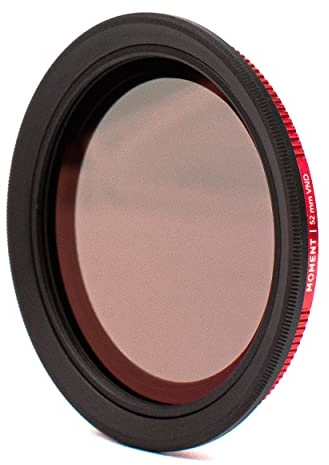 Moment variabla ND-filter (2-5 stopp och 6-9 stopp) – Schott B270 Pro Cinema glas, antireflekterande Nano multibelagd, 2 modeller för exakt ljuskontroll (2-5 stopp, 52 mm)