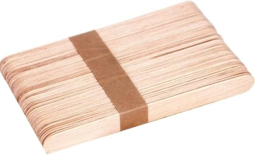 50 spatole in legno per ceretta