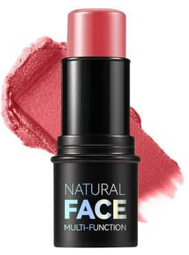 Contour Stick mit Highlighter, Bronzer und Blush Shades, ein nicht fettender, wasserfester Contour Stick, der das Gesicht mühelos mit einer leichten Berührung konturiert (#10, 1 Stück)