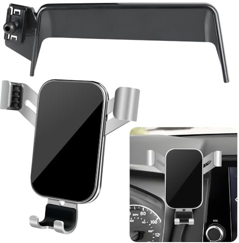 LUNQIN Car Phone Holder for Nissan Rogue 2021-2025 and Altima 2019-2025 and Sentra 2020-2025 【 8-inch Display Screen 】 Auto Interior Accessories Best Cell Phones Mount Cellphone Mobile Cradle Stand