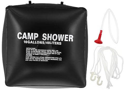SUPVOX Solar Shower Bag Outdoor Camping Shower Bag Function for Camping and Hiking Trips