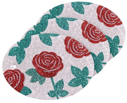 Esponjas grandes absorbentes con purpurina falsa para limpieza multiusos para uso doméstico, resistentes a manchas y olores (3 unidades)