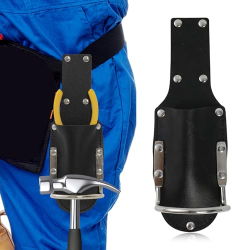 1 Stück Hammerhalter, Messertasche für GüRtel Hammerhalter mit Messertasche Cuttermesser Tasche für Handwerker und Outdoor AktivitäTen