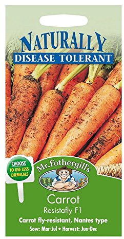 Mr. Fothergill's Resistafly F1 Carrot Seeds