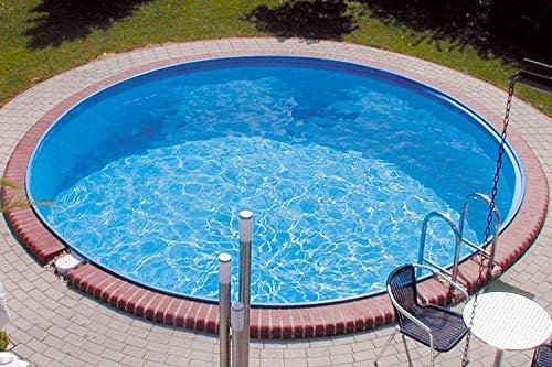 Unbekannt MyPool Rundbecken-Poolset Premium Ø 450 x 150 cm Tiefbecken Sandfilteranlage