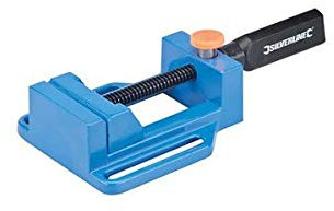 Cast Aluminium Notched Jaw Quick Release Drill Vise - 65MM