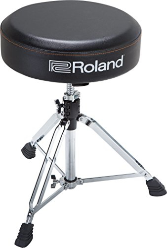 Roland Runder Drum-Hocker mit strapazierfähigem Vinyl-Sitz – RDT-RV