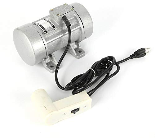 Concrete Vibrator Motor 110V 60HZ Concrete Vibrator Vibration Motor 300kgf Heavy Duty Concrete Vibrating Table Concrete Vibrator Motor for Shaker Table