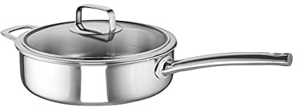 Schulte-Ufer Schmorpfanne Skagen, 9556-926-28, Edelstahl, 28 cm