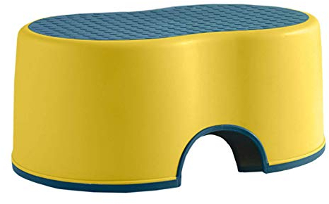 RONGJJ Doppelhocker Für Kinder, Stapelbarer Tritthocker Für Kinder/Kleinkinder Für Küchentheke, Waschbecken Und Toilette Töpfchen 150 Kg, Style-2, 1-Step
