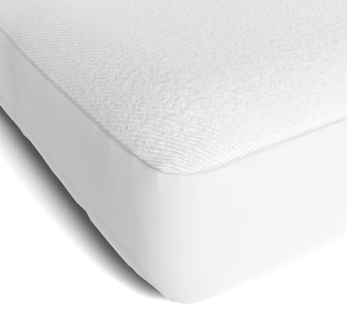 Emma Essentials Wasserdichter Matratzenschoner 140x200cm - Atmungsaktiver Matratzenbezug, Baumwolle