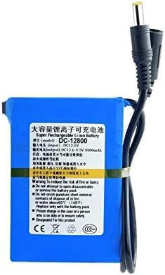 Batería Li Ion DC 12v 12.6v. Batería Recargable De Iones De Litio con Interruptor De Encendido/Apagado BMS 4800 6800 8000 9800 15000 20000 Mah DC-1220A(DC-122000).DC-12800