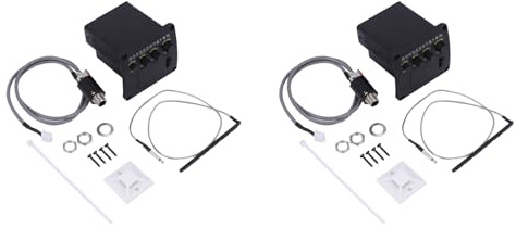 TsoLay 2 x 2 band Pickup Eq Aeq-2T Equalizer akustisk gitarr tvättmaskin skruvsats för gitarr