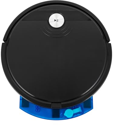 GMSLuu RS800 Saugroboter mit Wischfunktion Absaugstation Fegen/Saugen/Wischen 3-in-1-Kehrmaschine, Multifunktions-Kehrmaschine App-Steuerung Roboter-Saugmaschine mit 1800Pa (Schwarz)