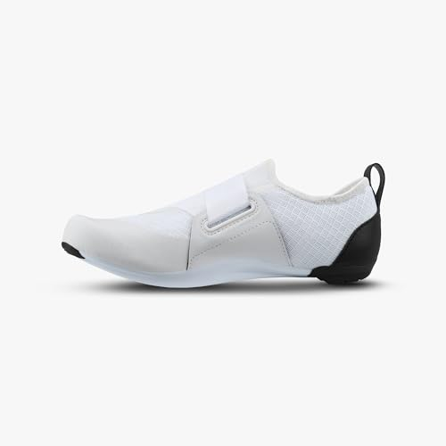 SHIMANO SH-IC100 High Performance Indoor Cycling Shoe, White, 10-10.5 Women / 8.5-9 Men
