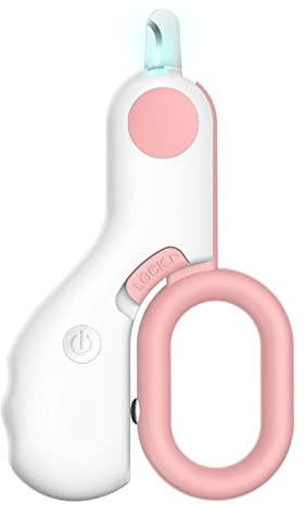 LEIXIUSM Dog Grooming Scissors Cat Nail Clipper with Light Pet Dogs Grooming Tool Professional Cats Cutter Claw Scissors for Puppy Pets Nail Toe Claws Clippers