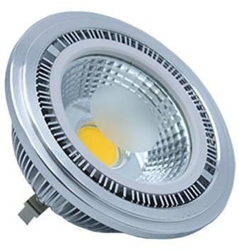 OUHFCASN 1PC Bombilla reflectora LED AR111, foco empotrado, 7 W, G53, GU10, cabezal LED Para iluminación comercial e industrial(Natural White,G53)