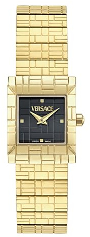 Versace Damen Analog Quarz Armbanduhr Mosaic