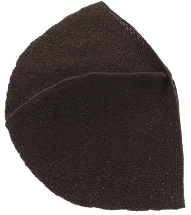 Holibanna Knitted Crochet Hat Für Männer Atmungsaktive Und Bequeme Mütze Vielseitig Einsetzbar Als Schlafmütze Für Alltag Strapazierfähigem Einfarbig Khaki Für Geeignet