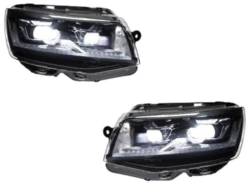 UMDJJU Per Vw Per Multivan T6 2016-2020 Fari Automatici Assemblaggio Design Per LED Per Proiettore Lente Accessori Plug And Play Fari Principali Anteriori