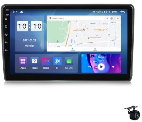 RICUSHN Android 14 Doppio DIN Car Stereo Radio per F-ORD Focus 9 GPS SAT NAV Navigation Multimedia Video Player con DSP FM BT WiFi SWC 4G 5G Carplay Plug And Play,M300s