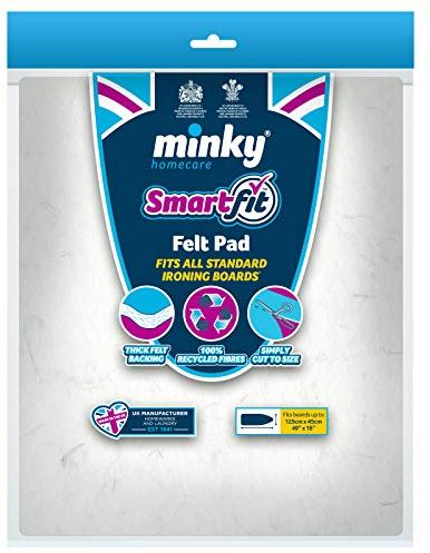 Minky PP7300E119 Smartfit Felt Pad, White, 125 x 45 cm
