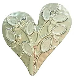 Broche magnético para bufandas, chales, ponchos, bolsos, botas, joyas, corazón, árbol de la vida, plata