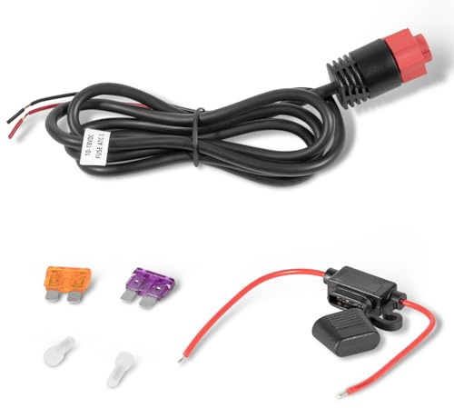 000-14041-001 HDS/Elite/Hook Power Cable Replacement, 3 Foot, 2-Wire Power Only Fits for Lowrance HDS, Elite FS, Elite Ti2, Hook, Mark