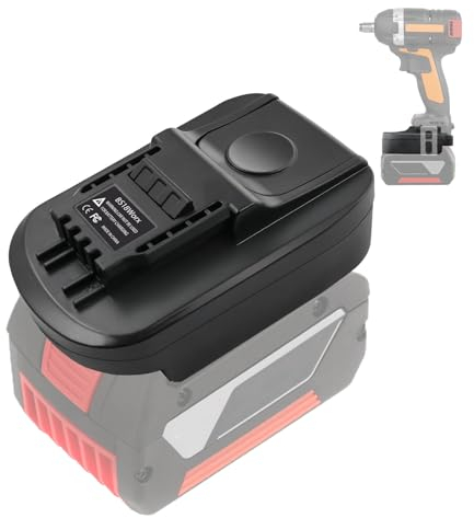 Akku Adapter Konverter für Bosch 18V auf für Worx 20V Li-Ion Elektrowerkzeug, Batterieadapter für Bosch 18V auf für Worx （20V Li-Ion Elektrowerkzeug(Keine Batterie)